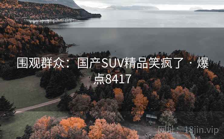 围观群众:国产SUV精品笑疯了 · 爆点8417 围观群众:国产SUV精品笑疯了 · 爆点8417