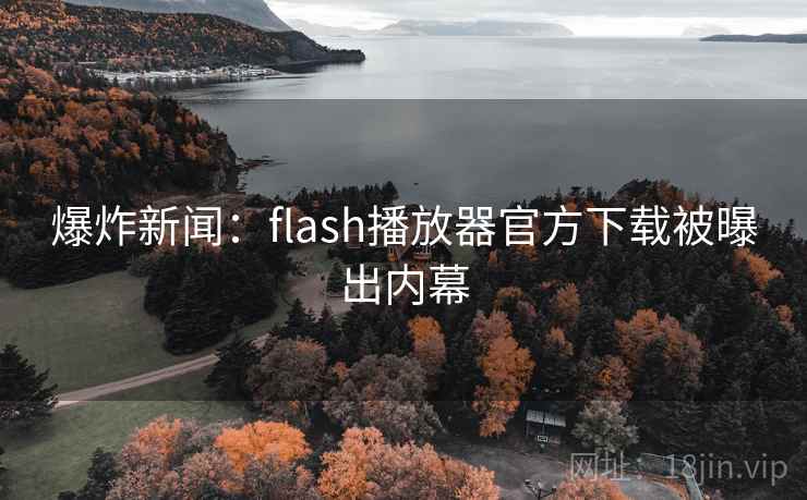 爆炸新闻:flash播放器官方下载被曝出内幕 爆炸新闻:flash播放器官方下载被曝出内幕